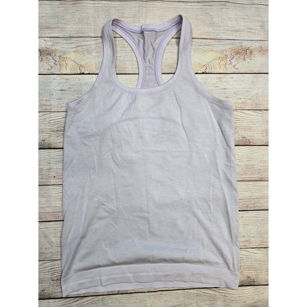 Lululemon Women's Lilac Purple Swiftly Tech Racerback Size 8 See Description